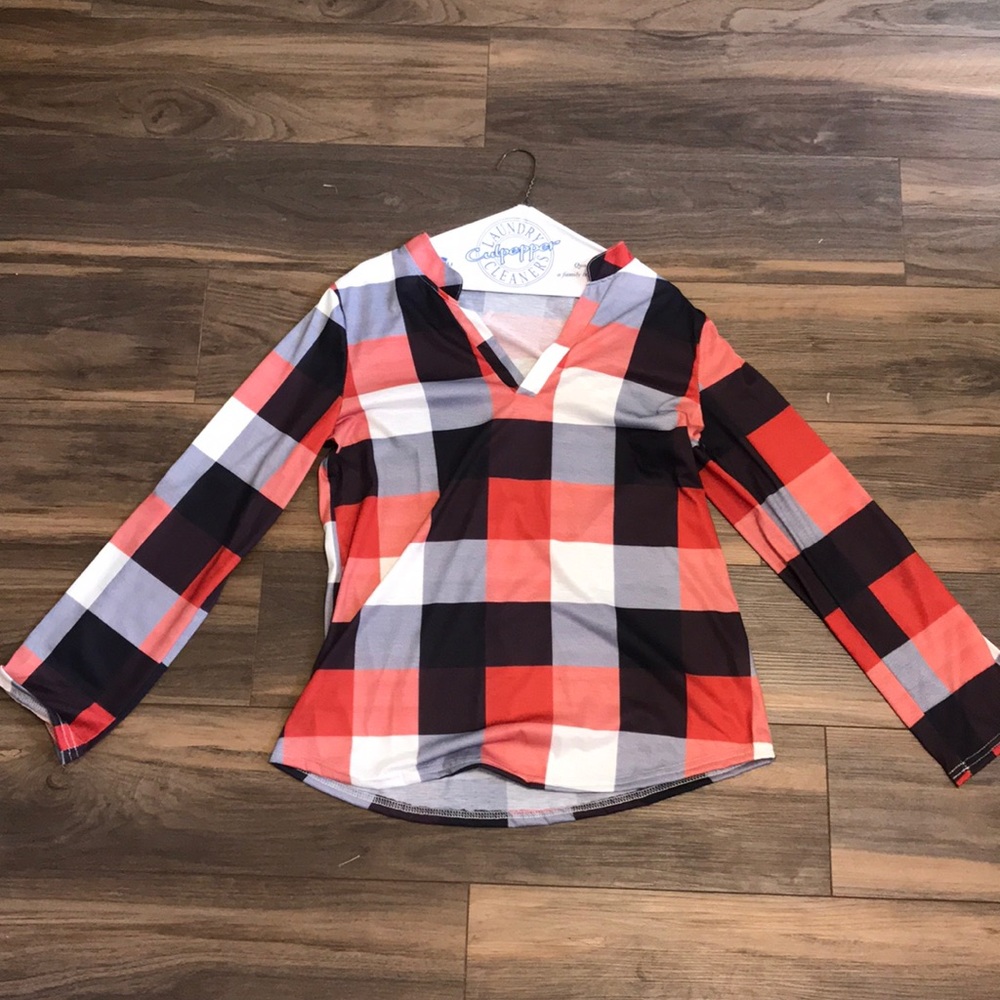 Checkered Pullover